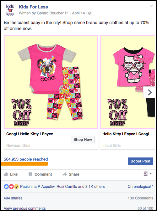 Image result for baby clothes on facebook